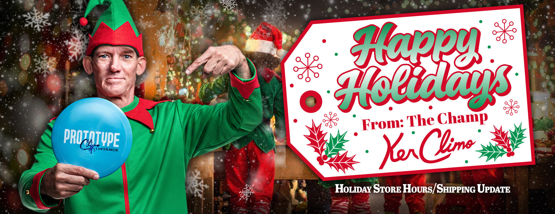 Climo Disc Golf Holiday Hours