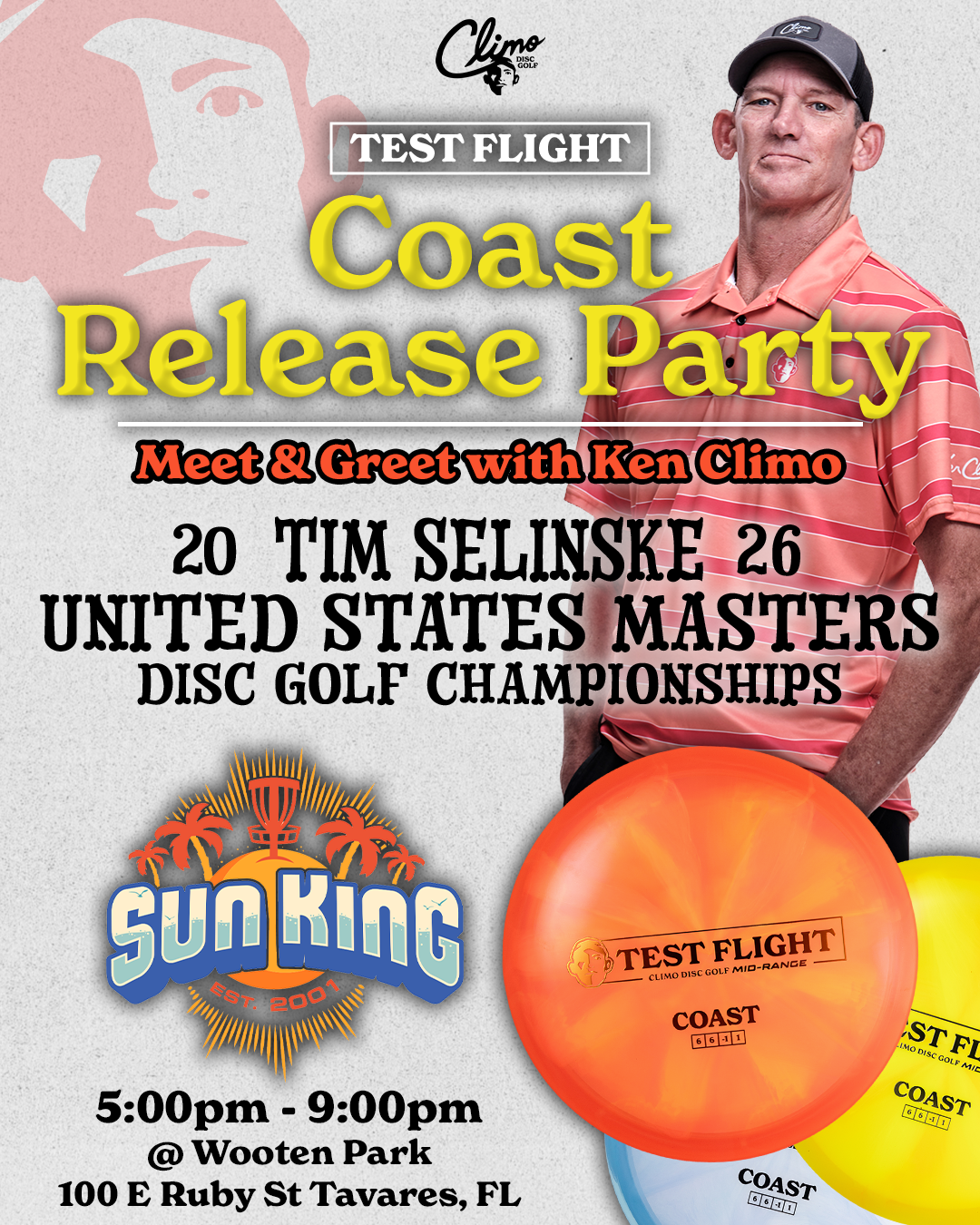 Test Flight Coast – Climo Disc Golf